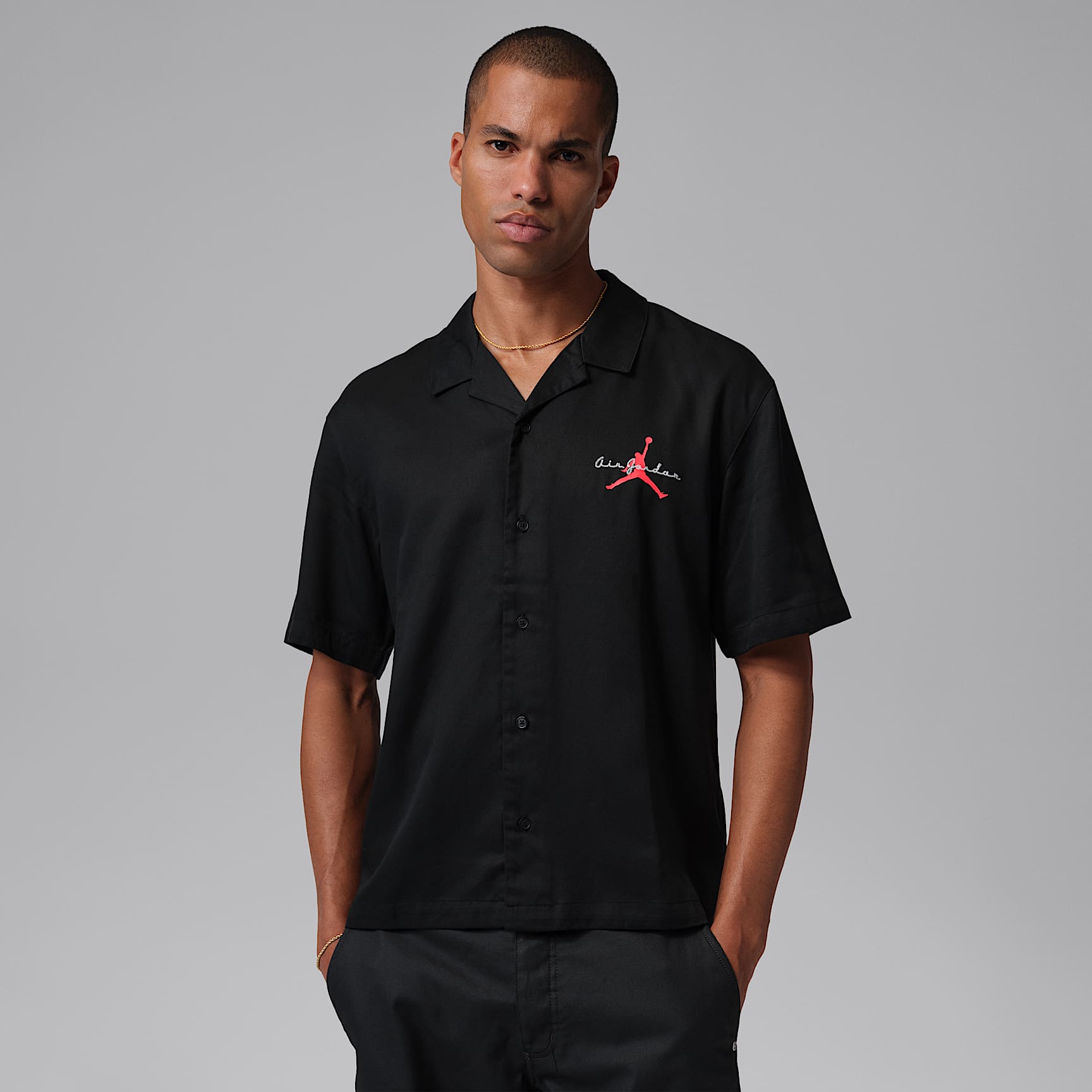 Jordan Brooklyn Men's Bowling Shirt. Nike IL